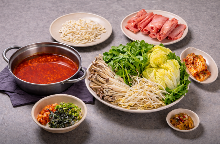 얼큰샤부칼국수